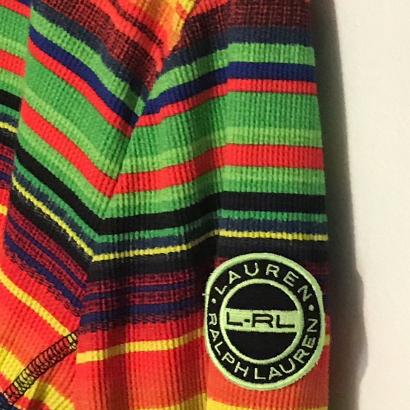 Raulph Lauren Active Rainbow Long Sleeve Top - Picture 3 of 4